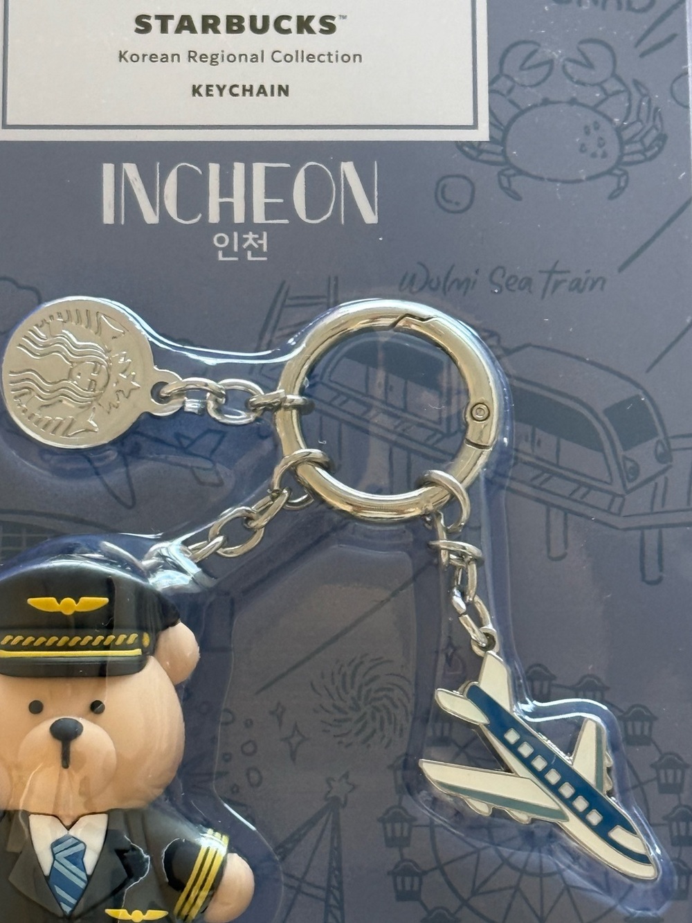 Starbucks Korean Regional Collection Keychain (Incheon) - Picture 4 of 6
